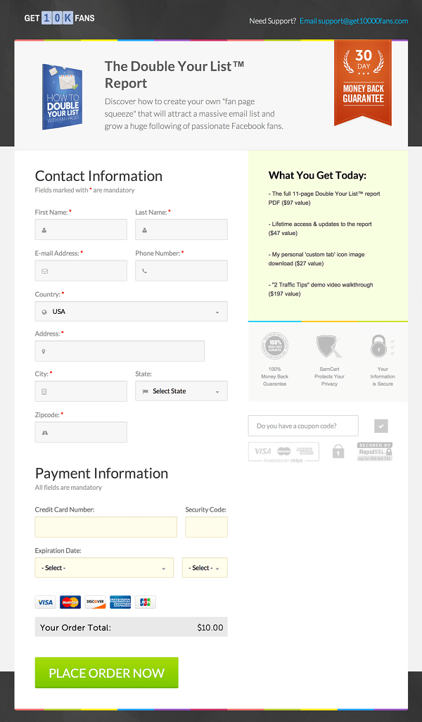 Beating Shopping Cart Abandonment - A Samcart example