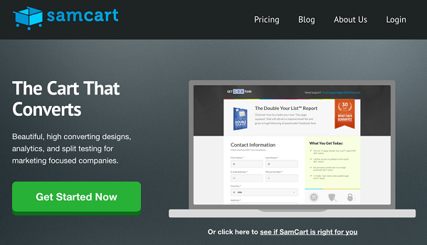 Reduce Shopping Cart Abandonment with Samcart